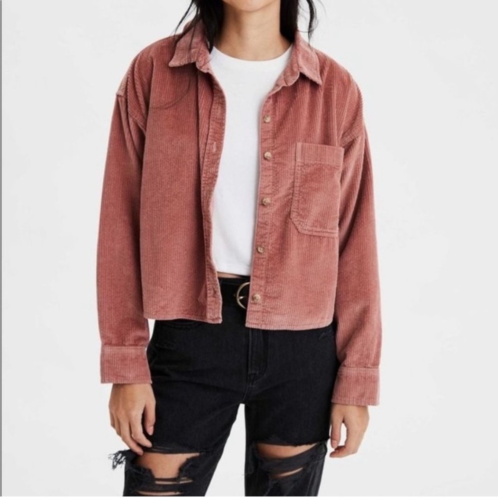 Pink Corduroide Flannel